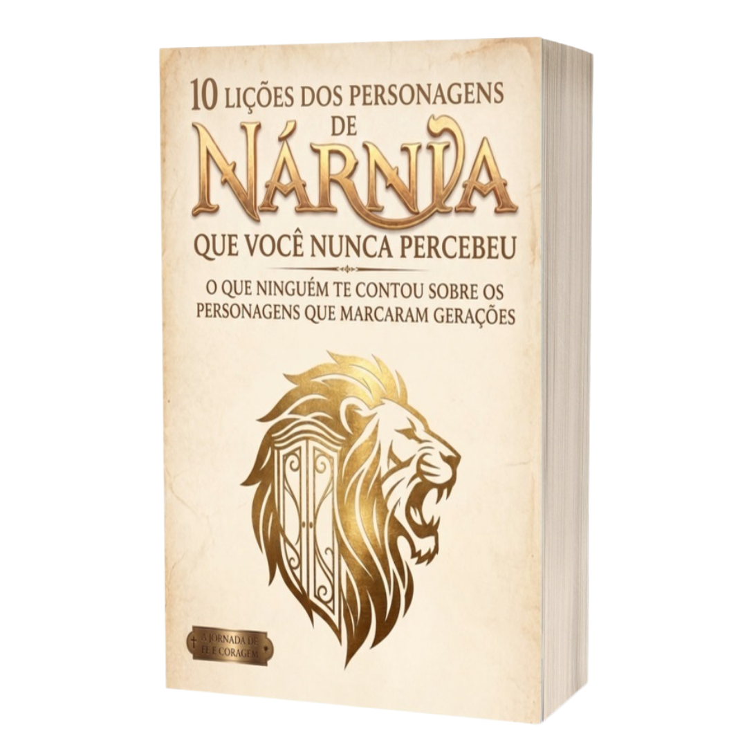 Capa do E-book: 10 Lições de Nárnia