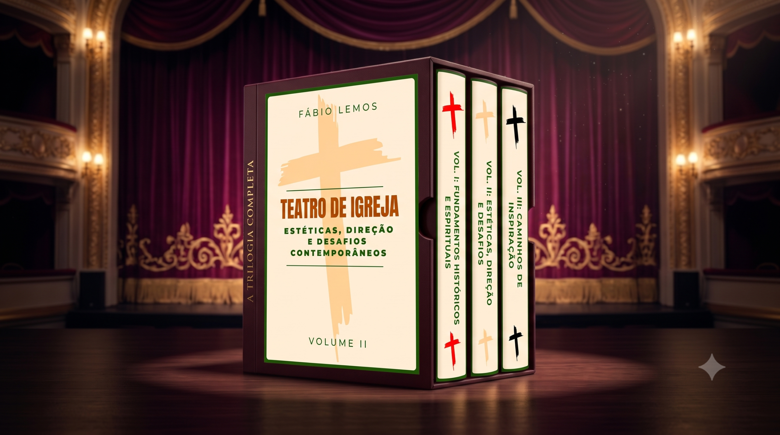 Coleção Trilogia Teatro de Igreja - Fábio Lemos